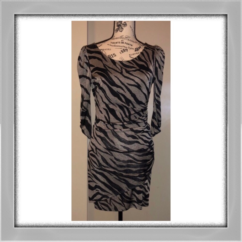 Love Culture Tiger Stripe Dress